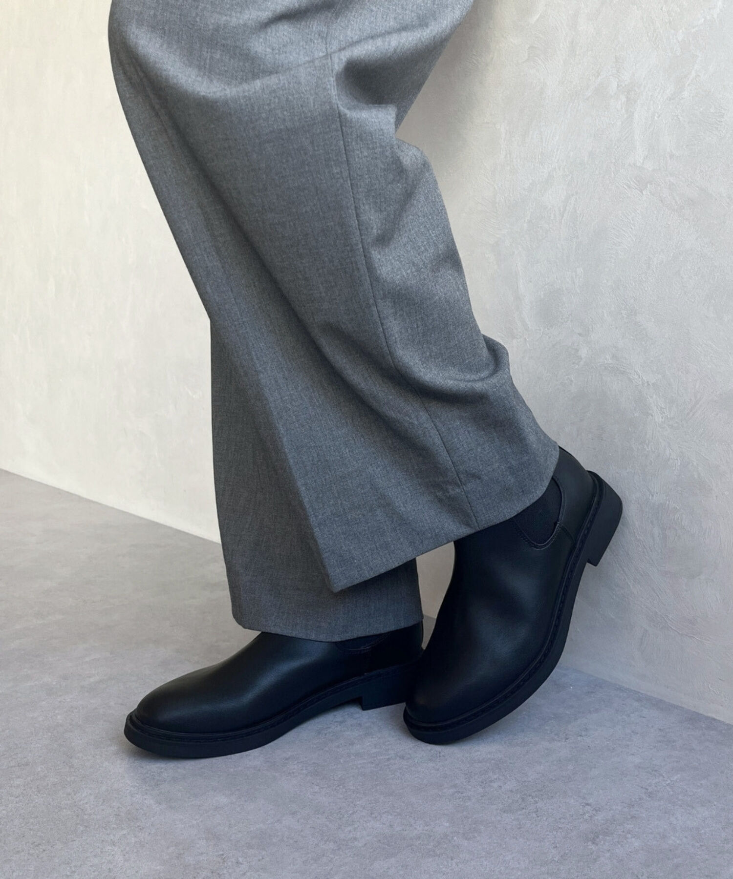 WA Oriental TRaffic「フラット サイドゴア ショートブーツ /32403 ヒール3.5ｃｍ」|ショートブーツ|