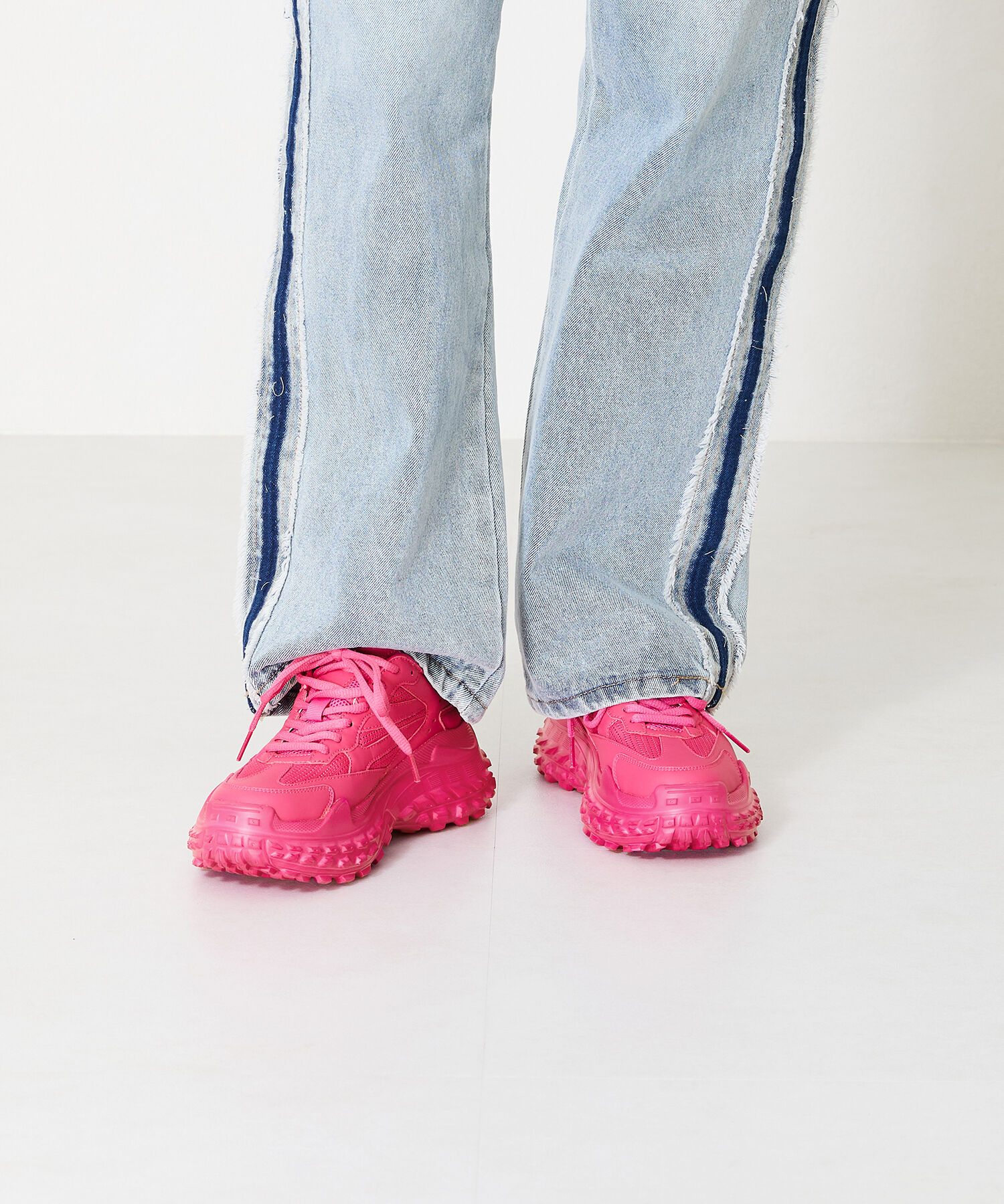 ORiental TRaffic「変形ボリュームソールスニーカー/OT3734」|スニーカー|PINK