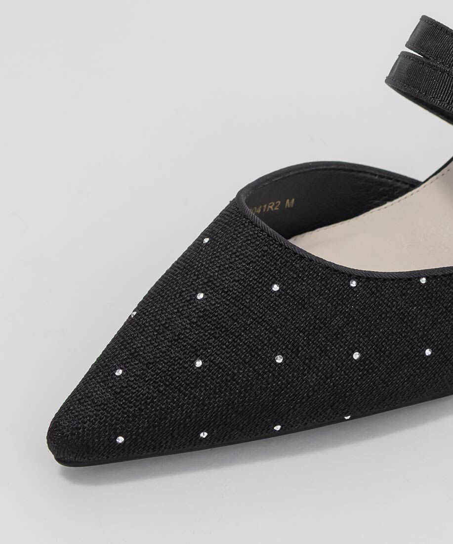  「モノグラムパールミュールパンプス」|パンプス|