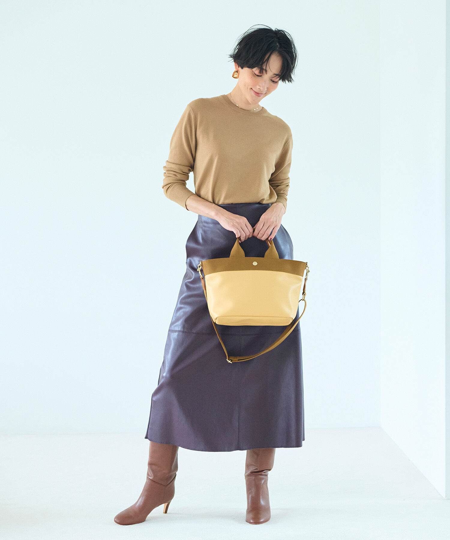 TOPKAPI BREATH「【人気色が限定復活！】【Breath TOPKAPI】RIPPLE リプル トート バッグ M（ショルダー付き）」|トートバッグ|