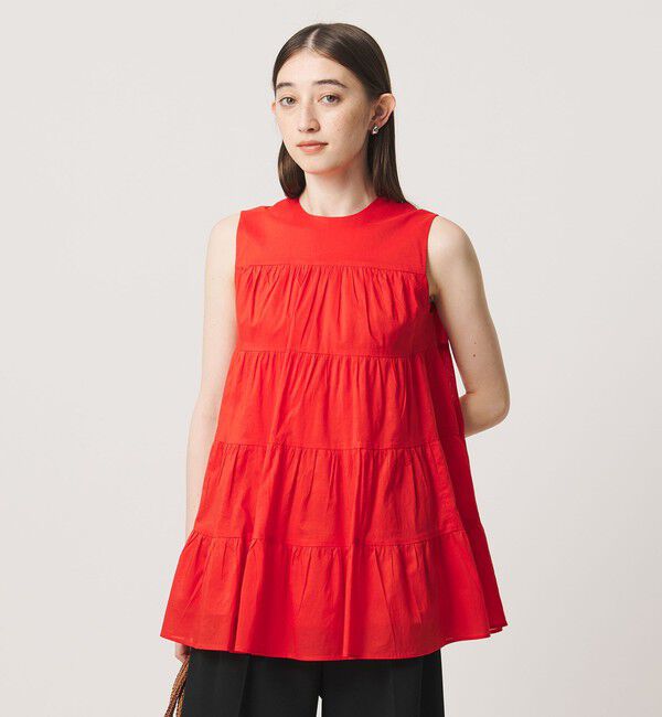 UNITED ARROWS「【別注】＜MARIHA＞ミューズのブラウス」|シャツ・ブラウス|RED