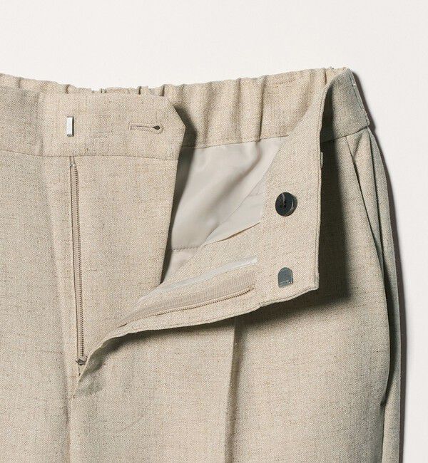 UNITED ARROWS「Spiree IAS タック テーパードパンツ ‐UVカット 接触冷感 ウォッシャブル‐」|スラックス|