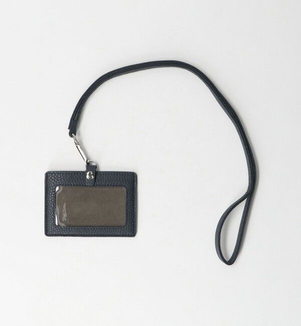 UNITED ARROWS green label relaxing「シボ レザーライク ID ホルダー」|名刺入れ・カードケース|