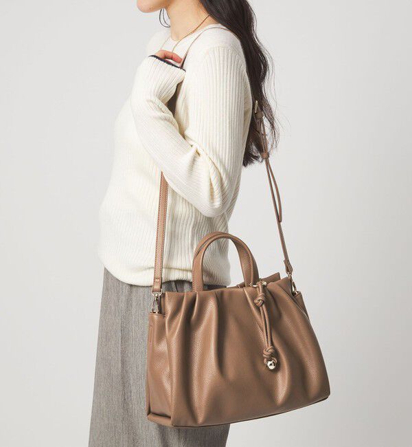 UNITED ARROWS green label relaxing「タック トートバッグ」|ショルダー・メッセンジャー|MD.BROWN