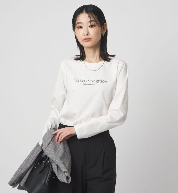 UNITED ARROWS green label relaxing「ロゴ ロングスリーブ カットソー」|Tシャツ・カットソー|その他1