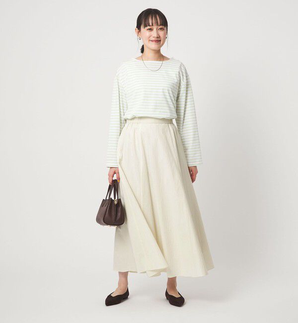 UNITED ARROWS green label relaxing「ポコポコ フレア スカート」|フレア|