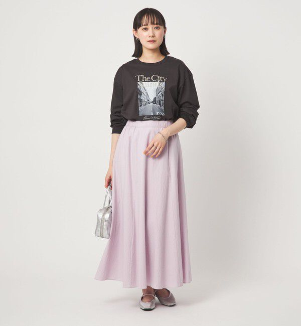 UNITED ARROWS green label relaxing「ポコポコ フレア スカート」|フレア|