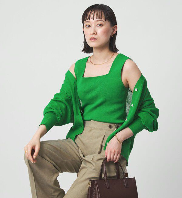 UNITED ARROWS green label relaxing「ニット タンクトップ ウォッシャブル」|タンクトップ|KELLY