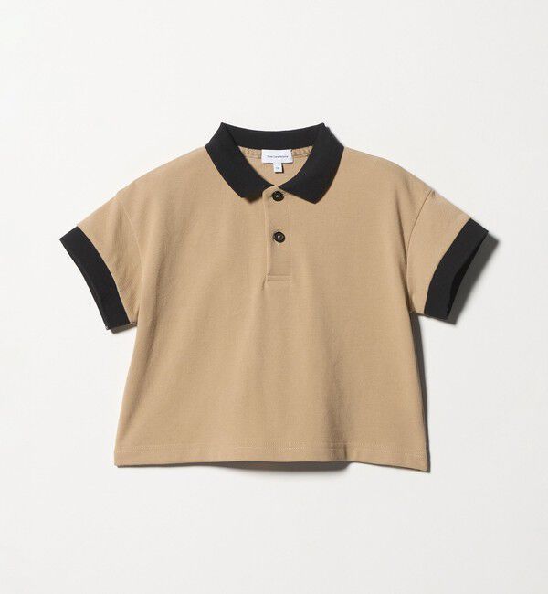 UNITED ARROWS green label relaxing「バイカラー カノコポロシャツ / キッズ  100cm-160cm」|ポロシャツ|