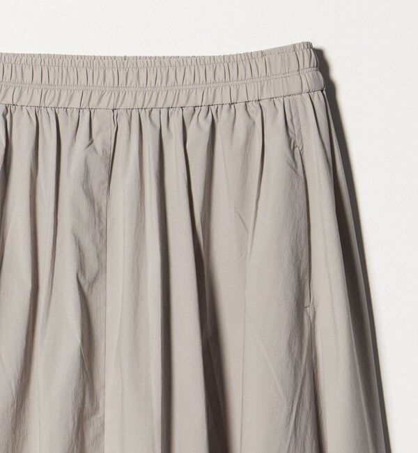 UNITED ARROWS green label relaxing「WONDER CLOTH ボリューム スカート マシンウォッシャブル ストレッチ 接触冷感 吸水速乾」|フレア|