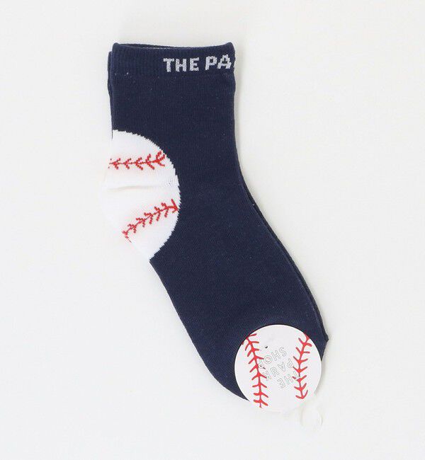 UNITED ARROWS green label relaxing「＜THE PARK SHOP＞ベースボール ソックス / キッズ」|ソックス|NAVY