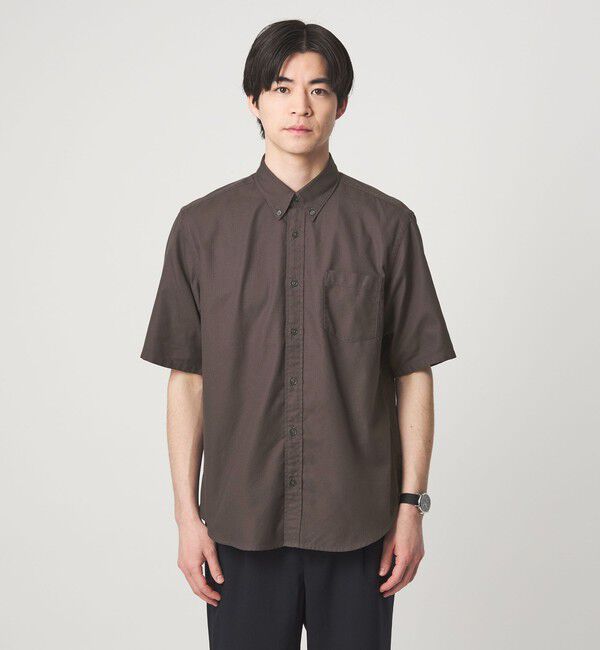 UNITED ARROWS green label relaxing「サッカー ドビー ボタンダウン 半袖 ポロシャツ」|ポロシャツ|