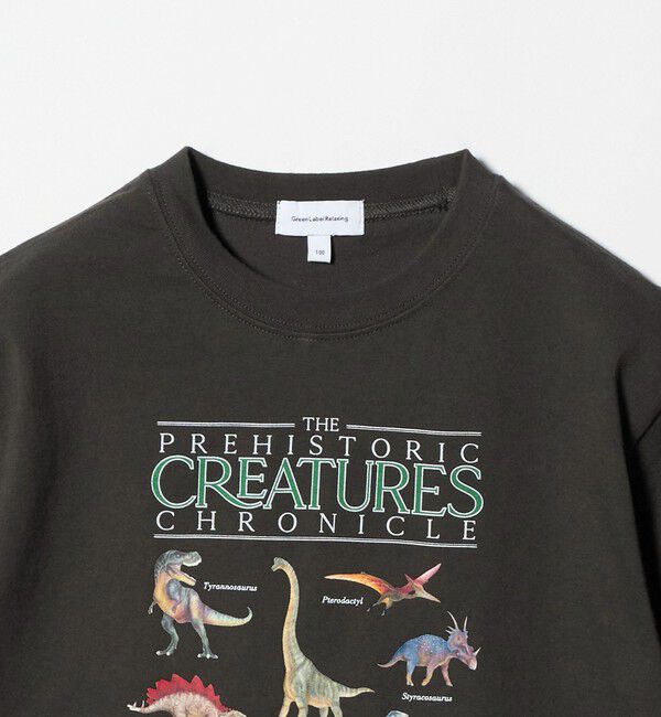 UNITED ARROWS green label relaxing「ダイナソー Tシャツ / キッズ  100cm-130cm」|Tシャツ・カットソー|