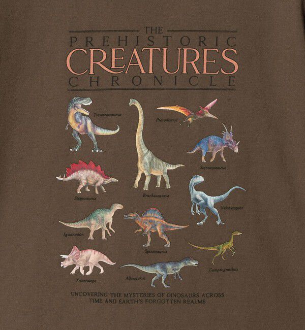 UNITED ARROWS green label relaxing「ダイナソー Tシャツ / キッズ  100cm-130cm」|Tシャツ・カットソー|