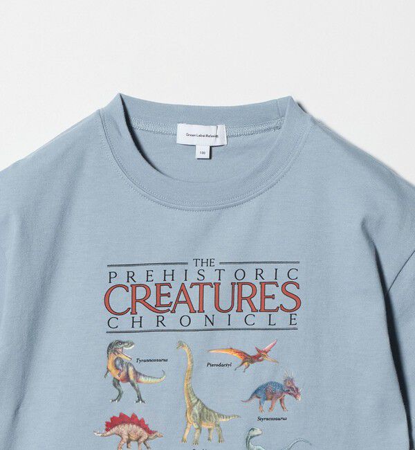 UNITED ARROWS green label relaxing「ダイナソー Tシャツ / キッズ  100cm-130cm」|Tシャツ・カットソー|