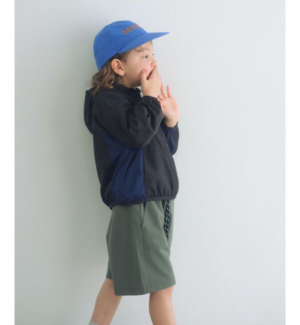 UNITED ARROWS green label relaxing「フード ジップ ブルゾン / キッズ  100cm-160cm 遮熱」|ブルゾン・スタジャン|BLACK