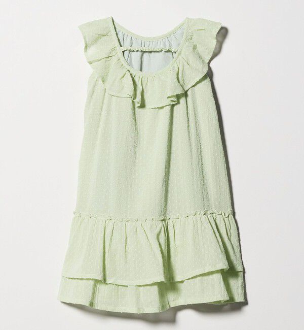 UNITED ARROWS green label relaxing「ドットフリルワンピース / キッズ 100cm-130cm」|ワンピース|