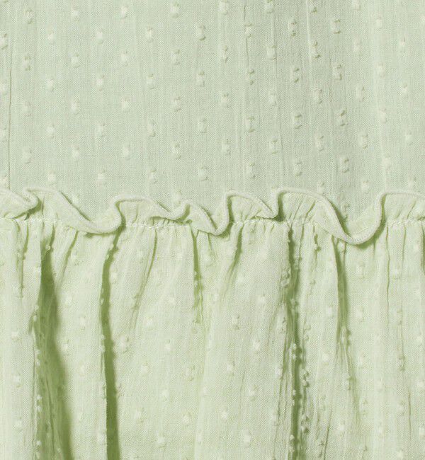 UNITED ARROWS green label relaxing「ドットフリルワンピース / キッズ 100cm-130cm」|ワンピース|