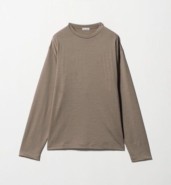 STEVEN ALAN「＜Steven Alan＞ウール ジャージー ロングスリーブ Tシャツ」|Tシャツ・カットソー|MD.BROWN