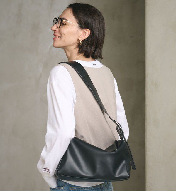 BEAUTY&YOUTH UNITED ARROWS「スクエア ビッグバックル ショルダーバッグ」|ショルダー・メッセンジャー|