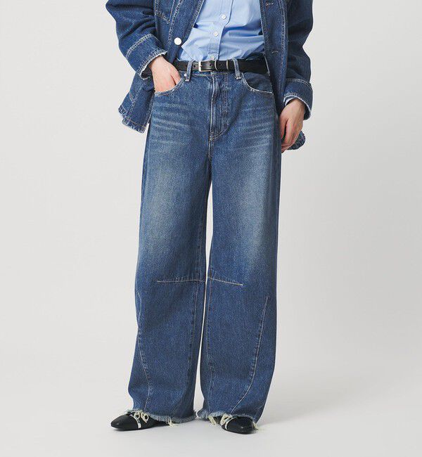 BEAUTY&YOUTH UNITED ARROWS「【別注】＜NEEDBY heritage＞カーブデニムパンツ」|デニム|