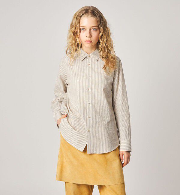 STEVEN ALAN「＜Steven Alan＞コットン ボイル シャツ」|シャツ・ブラウス|