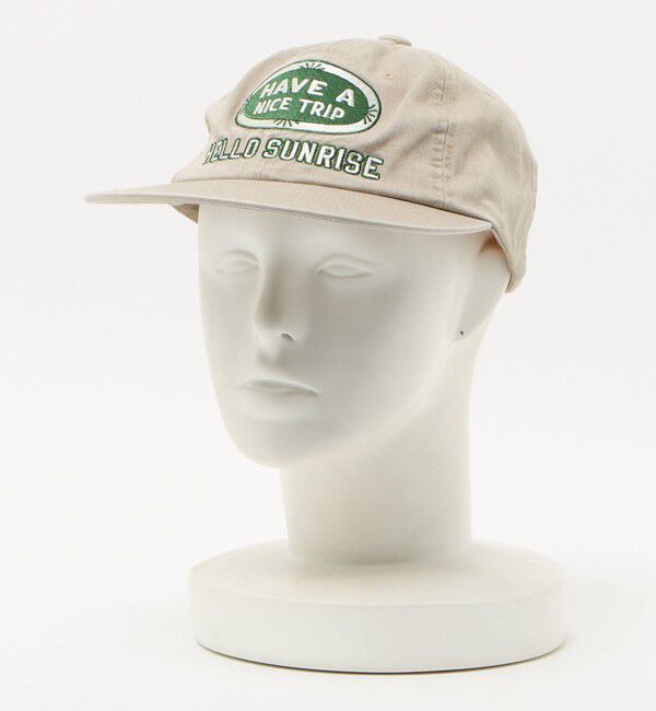 BEAUTY&YOUTH UNITED ARROWS「＜HELLO SUNRISE＞HAVE A NICE TRIP オーバル ロゴ キャップ」|キャップ・キャスケット|