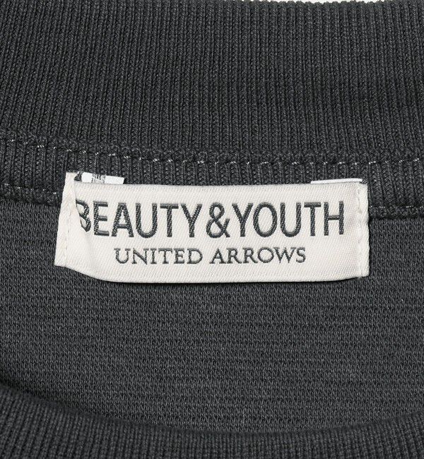 BEAUTY&YOUTH UNITED ARROWS「ライト ダブルフェイス ジオメ クルーネック Tシャツ 抗菌防臭」|Tシャツ・カットソー|