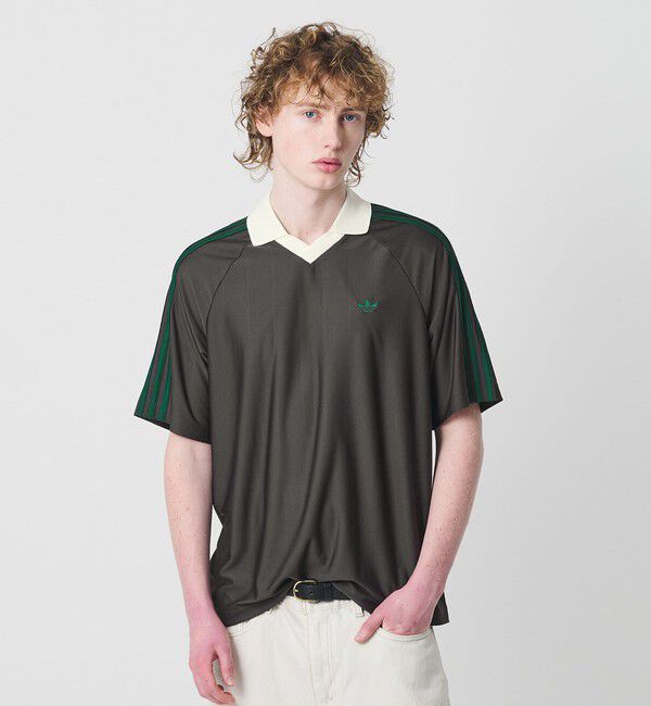 BEAUTY&YOUTH UNITED ARROWS「【別注】＜adidas Originals＞フットボール ジャージ トップス」|Tシャツ・カットソー|DK.GRAY