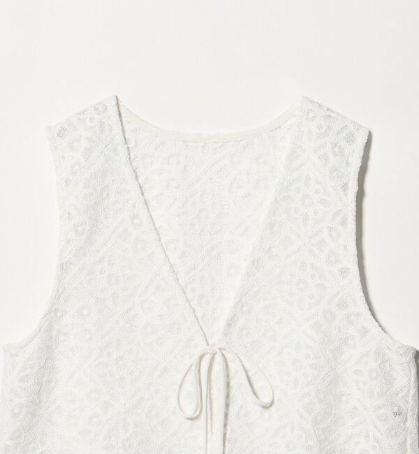 BEAUTY&YOUTH UNITED ARROWS「コードレース ショートベスト」|ベスト・ジレ|