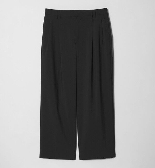 MONKEY TIME「RENU TROシリーズ 2P ワイド パンツ -セットアップ対応-」|チノ|