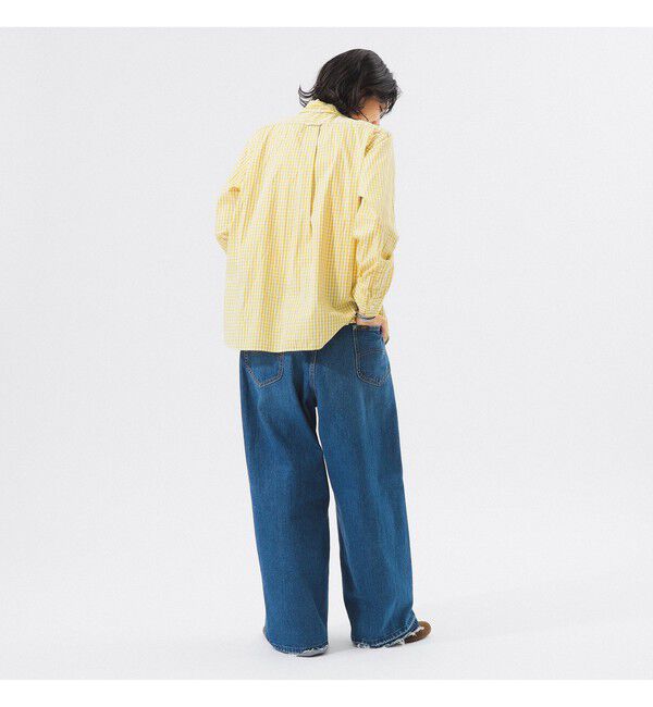 BEAMSBOY「100/2 ギンガムチェック ボタンダウン シャツ ＜定番 / オフィスカジュアル＞」|シャツ・ブラウス|