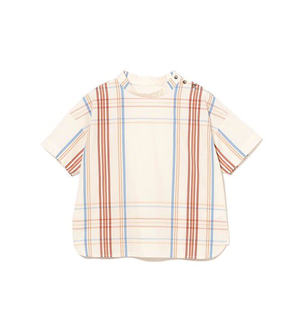 BEAMSBOY「ボーイ ビッグタータン ショートスリーブ」|シャツ・ブラウス|