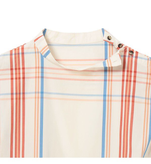 BEAMSBOY「ボーイ ビッグタータン ショートスリーブ」|シャツ・ブラウス|