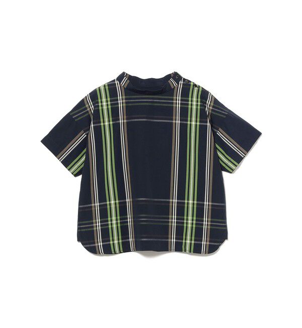 BEAMSBOY「ボーイ ビッグタータン ショートスリーブ」|シャツ・ブラウス|