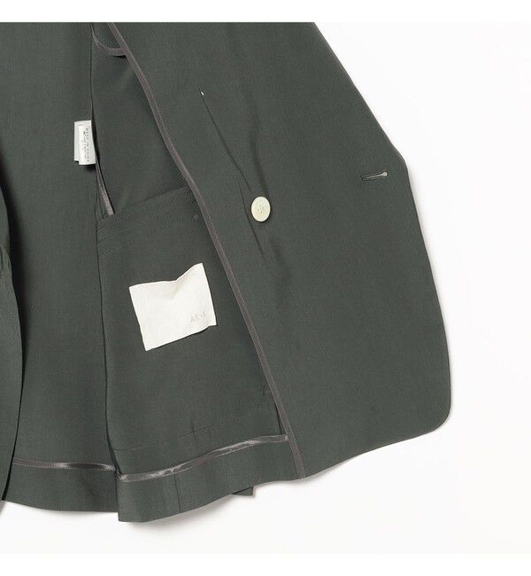Demi-Luxe BEAMS 「AK+1 / シアー 4ボタン ダブル ジャケット」|ダッフルコート|