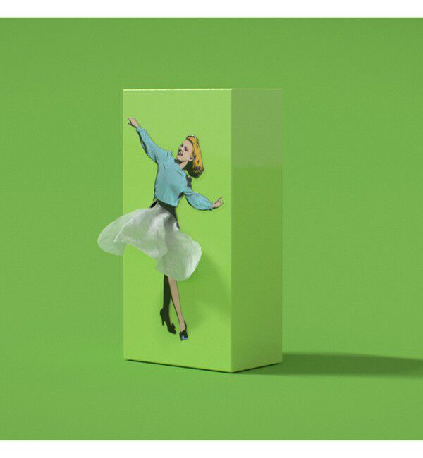 BEAMS「SPEXTRUM / Tissue UP Girl ティッシュ ケース」|その他|MINT.GRN