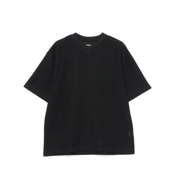 BEAMS PLUS「【別注】dip / Mesh T-shirt」|Tシャツ・カットソー|BLACK