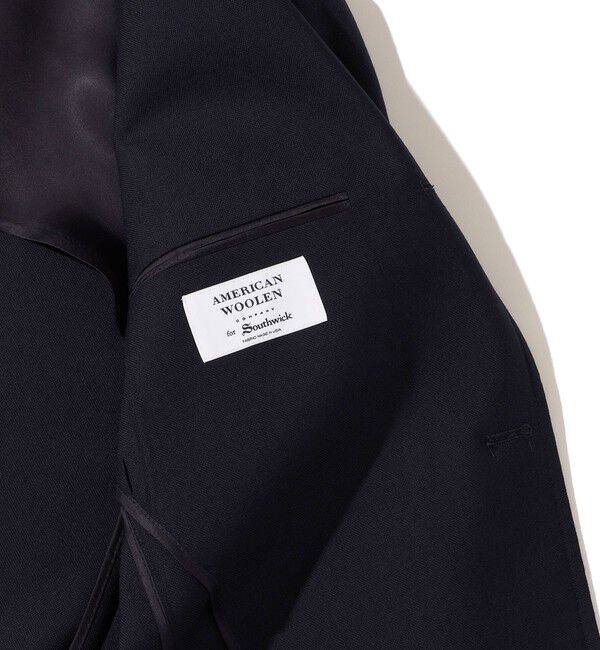 SHIPS「Southwick: CAMBRIDGE ウール ネイビー ブレザー」|テーラードジャケット|