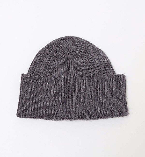 SHIPS「SHIPS: ベーシック リブ ワッチキャップ ニット帽」|その他|グレー