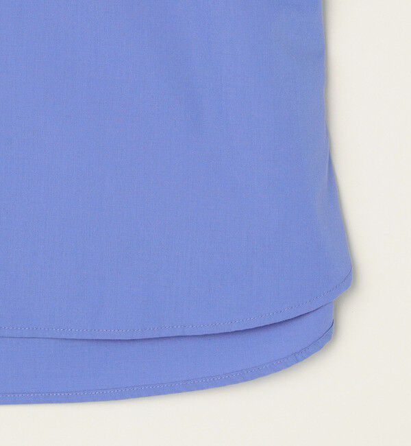 quaranciel「quaranciel:〈洗濯機可能〉REPREVE パールモチーフ ハンサム シャツ」|シャツ・ブラウス|