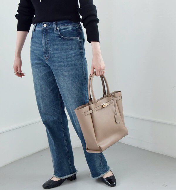 quaranciel「《一部追加予約》quaranciel: A4 ベルト トート」|トートバッグ|