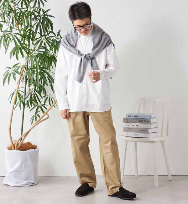 SHIPS any「SHIPS any: ストライプ / ソリッド リラックス レギュラーカラー シャツ 24SS◇」|シャツ・ブラウス|