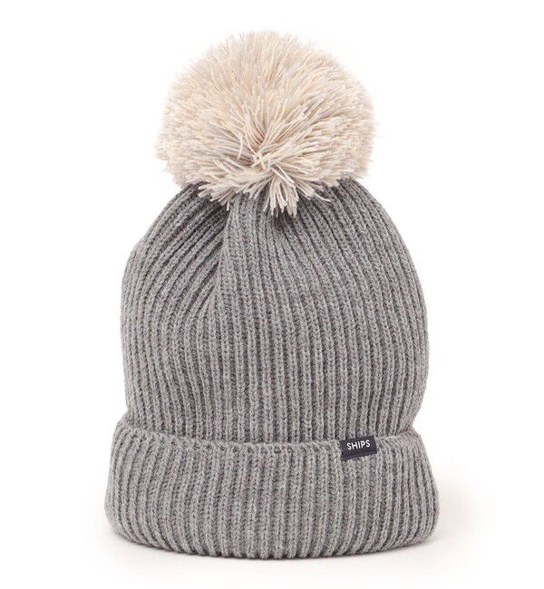 SHIPS KIDS「SHIPS KIDS:ポンポン ニット ワッチ」|ニット帽|