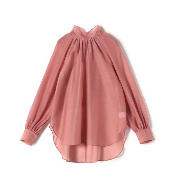 SHIPS for women「〈手洗い可能〉オーガンジー リボン ブラウス」|シャツ・ブラウス|