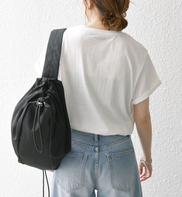 SHIPS any「La Hutte:〈洗濯機可能〉デザイン ロゴ  プリント TEE」|Tシャツ・カットソー|