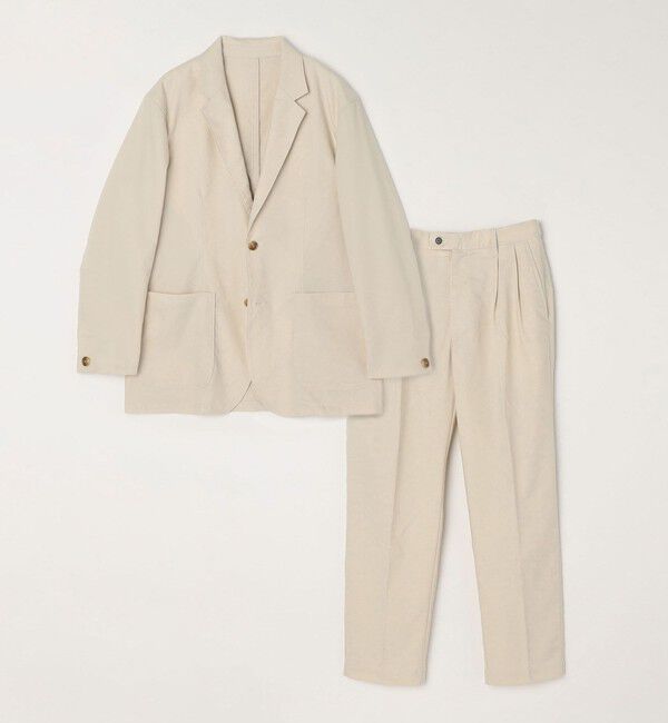 SHIPS any「SHIPS any: 〈接触冷感・遮熱等〉ハイブリッドリネン ジャケット (セットアップ対応)」|テーラードジャケット|