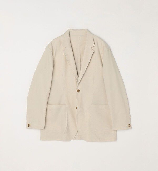 SHIPS any「SHIPS any: 〈接触冷感・遮熱等〉ハイブリッドリネン ジャケット (セットアップ対応)」|テーラードジャケット|