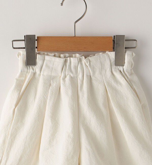 SHIPS KIDS「SHIPS KIDS:80～90cm / タック ショート パンツ」|その他|