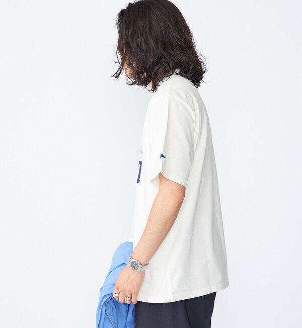 SHIPS「【SHIPS別注】KINGS POINT: ロゴ プリント 半袖 Tシャツ」|Tシャツ・カットソー|